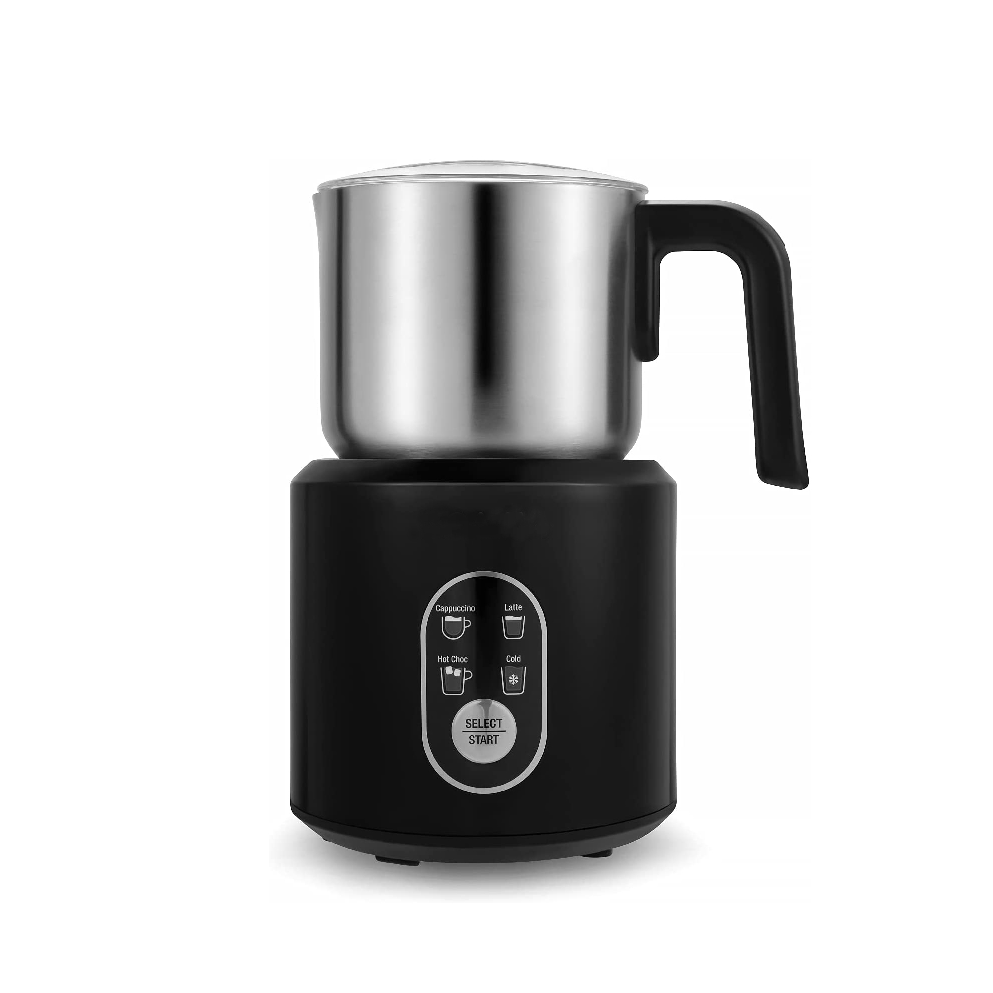 Milk Frother Electric Plastic Base with Stainless Steel Jug JMF988