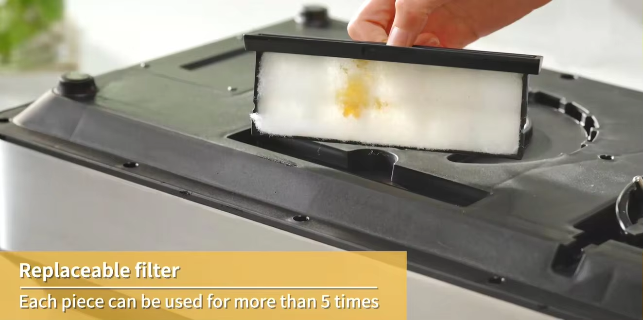 Indoor Electric Smokeless Grill, 1500W with Tempered Glass Lid, Portable Non-stick BBQ Grill, GR-01D