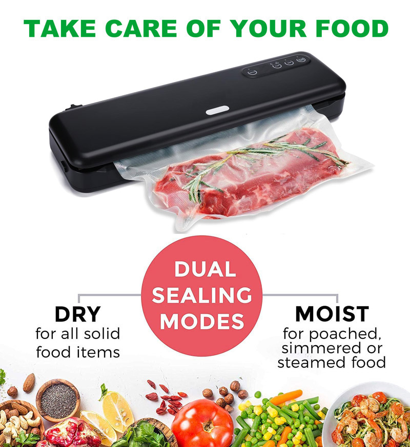 Vacuum Food Sealer V7C -Compact, Powerful, and Built for Professional Fresh-Keeping