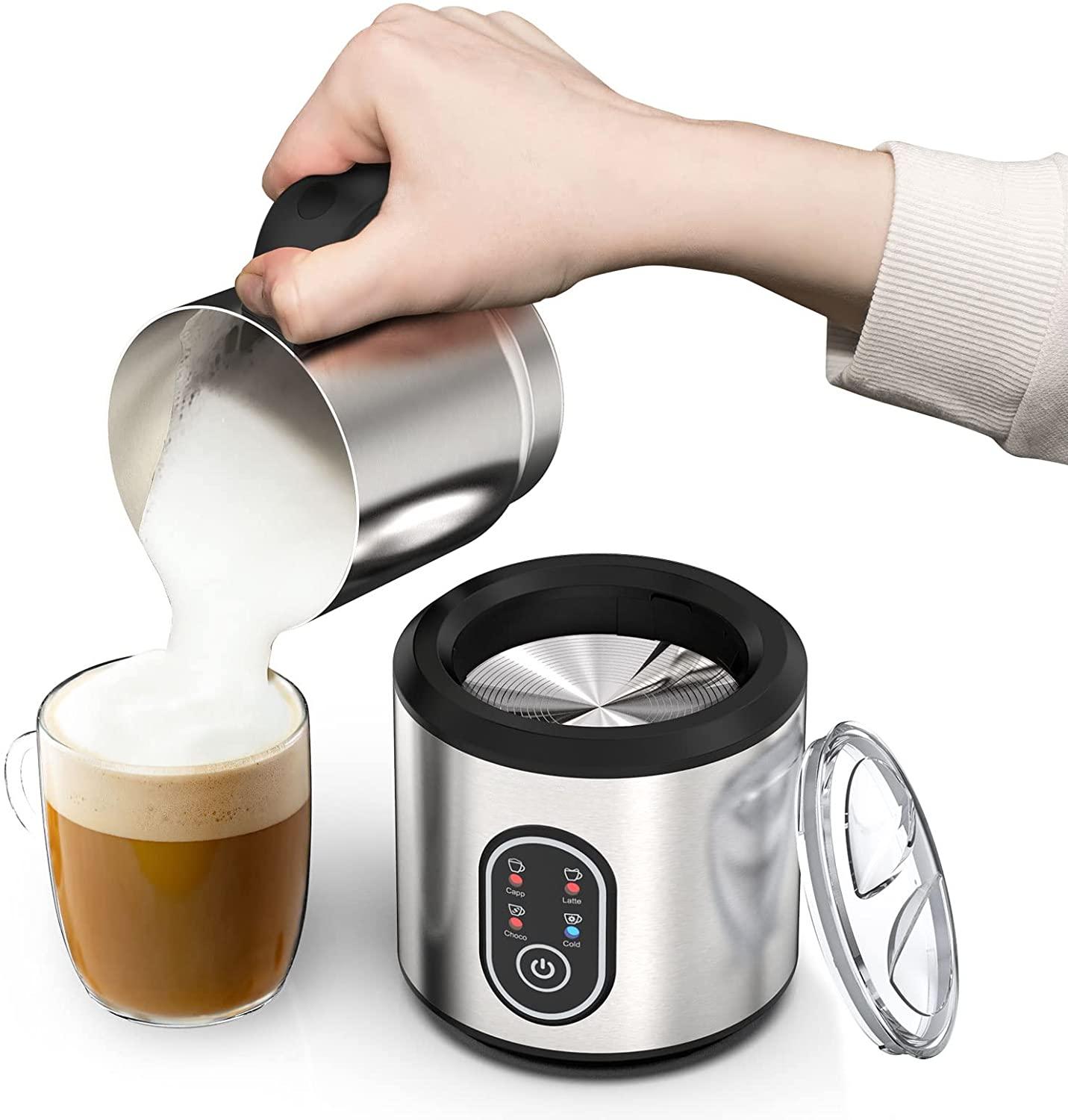 Milk Frother Electric S/S Base with S/S Jug JMF988S