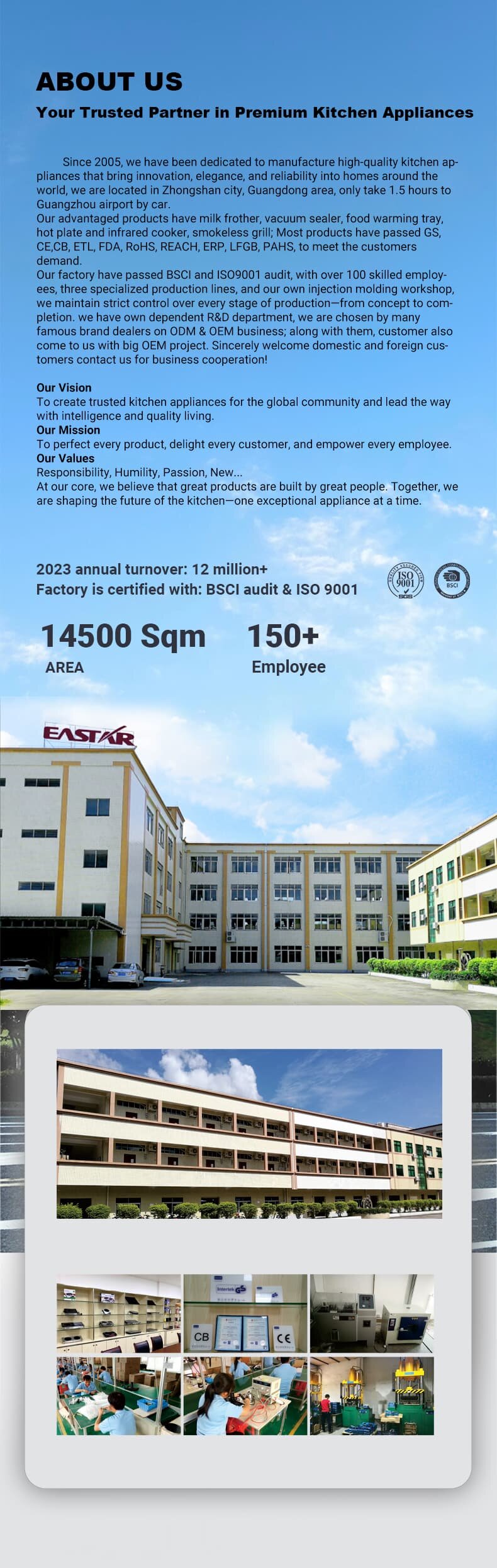 About Us/Why choose Eastar?